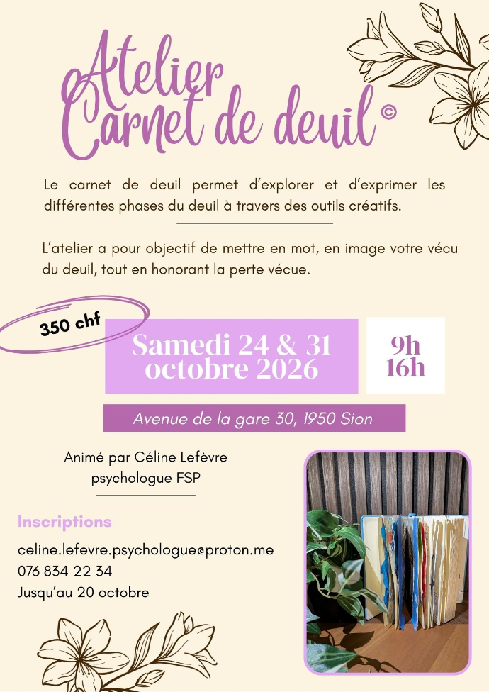 Atelier autour du deuil 